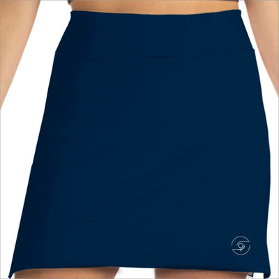 Solid Navy Skort - Travel Skort